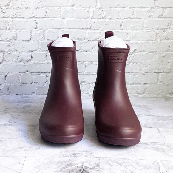 NEW Hunter Original Refined Chelsea Rain Booties - Picture 2 of 7